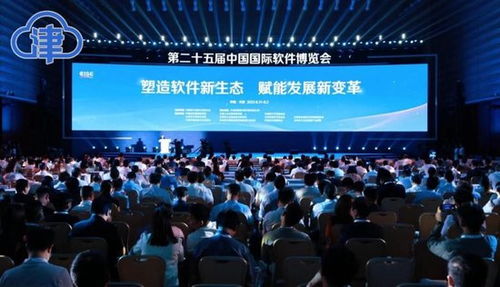 共謀發展 共商合作 第二十五屆中國國際軟件博覽會在天津開幕